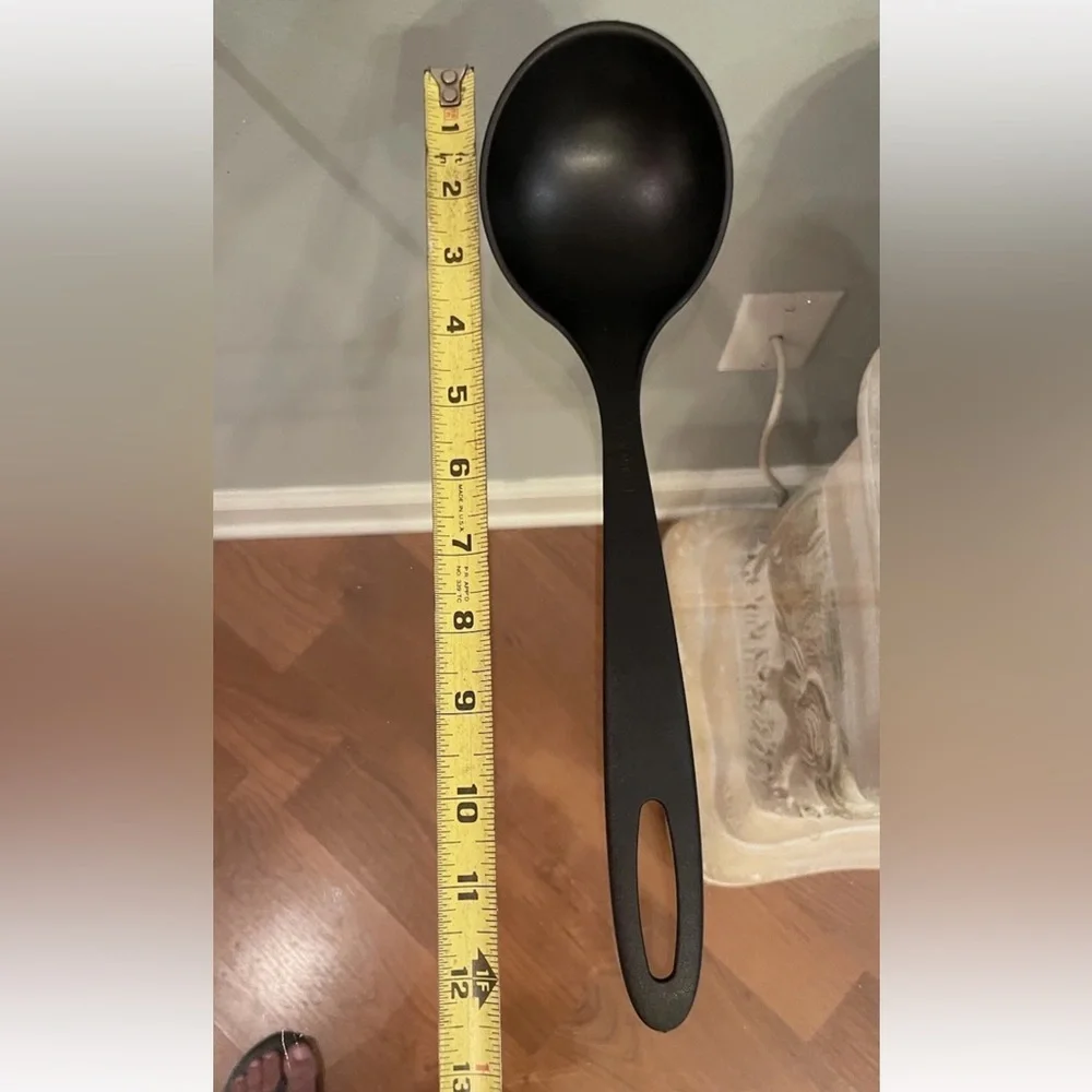 Tramontina‎ Ability Nylon Conchal Ladlel Spoon Black Stir
